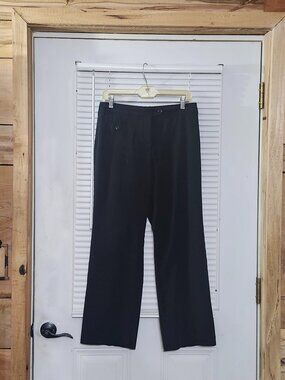 Kim Rogers womans petite black pants size 8P